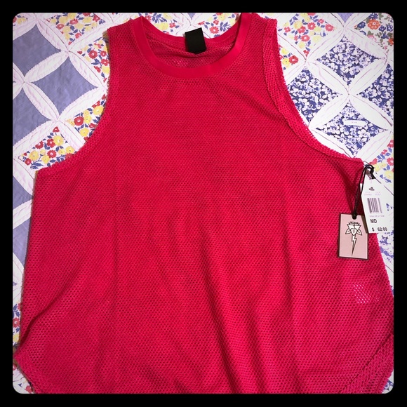 Electric & Rose Yoga top - Picture 1 of 2